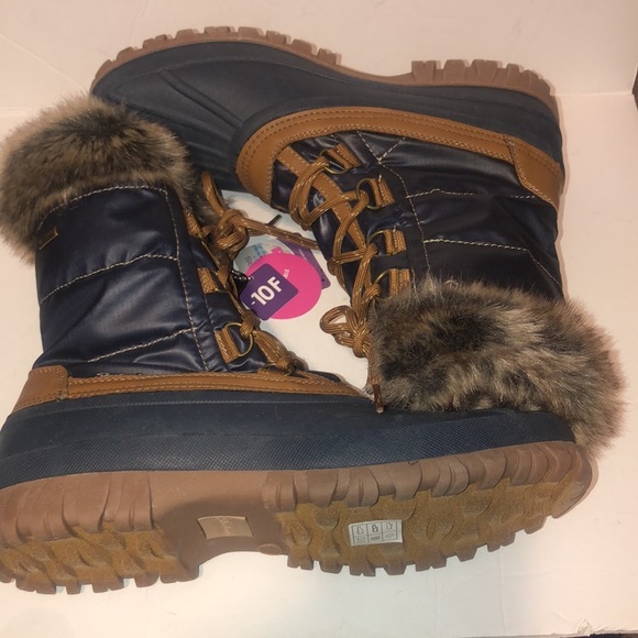 NWT Skechers Faux Fur Windom Winter Waterproof Boots - Picture 3 of 9